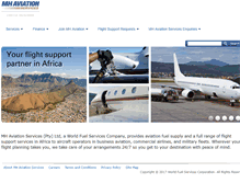 Tablet Screenshot of mhaviation.co.za